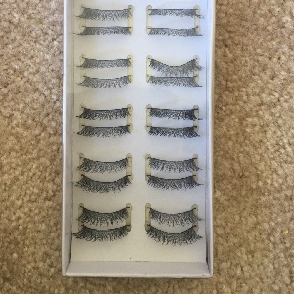 False eyelashes 10 pairs new